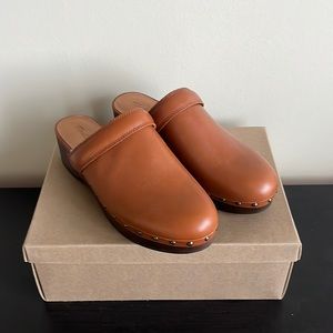 Madewell Leather Clogs 8.5